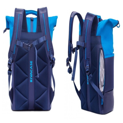 RivaCase 5321 Dijon blue 25L Laptop backpack 15.6" Σακίδιο πλάτης Μπλε